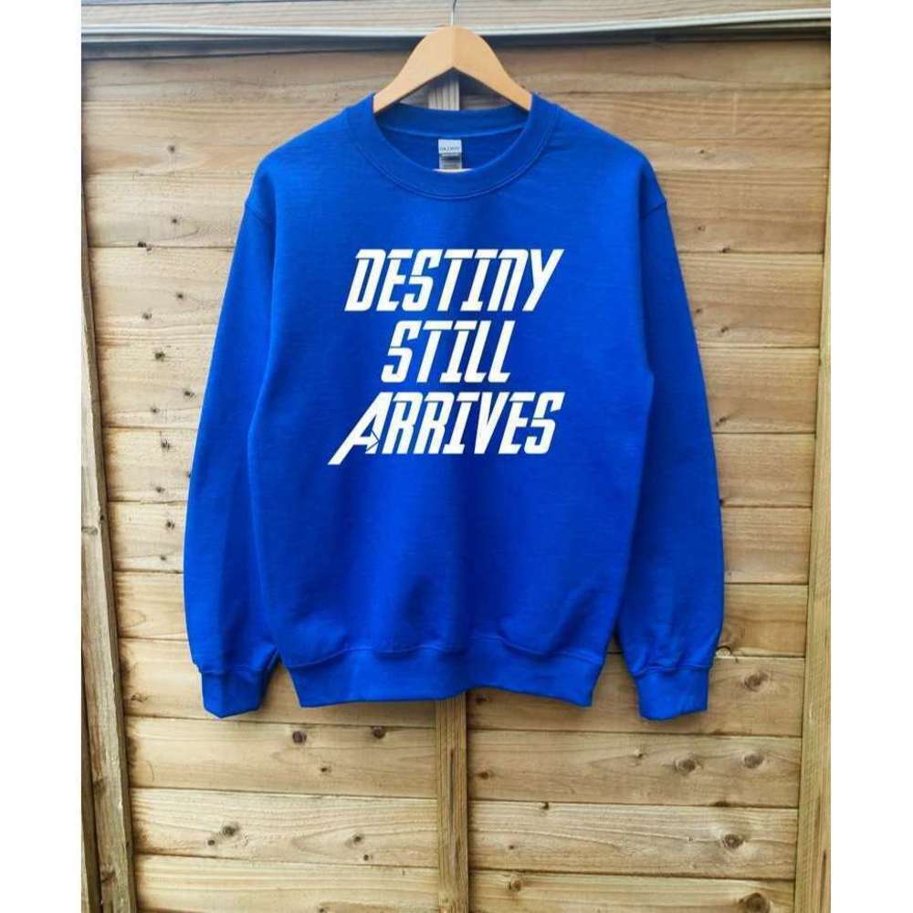 Destiny Still Arrives Graphic Unisex Crewneck Sweatshirt